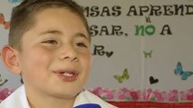Problemas para estudiar del único niño de la vereda