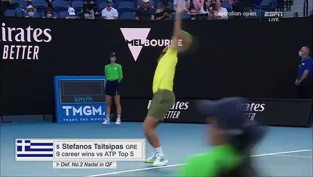 Daniil Medvedev vs Stefanos Tsitsipas /Highlights (SF) / Australian Open 2021