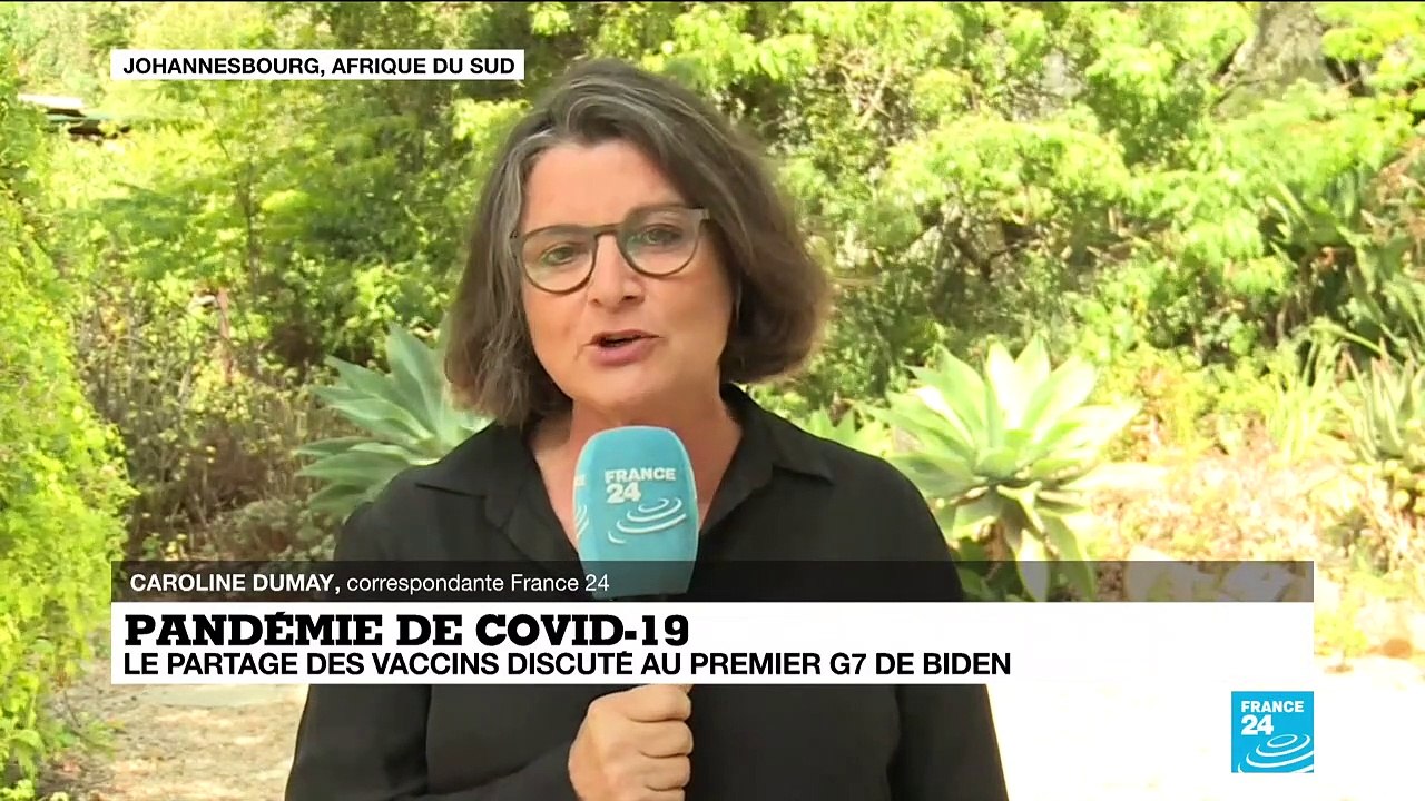 Pandémie de covid-19 : le partage des vaccins discuté au premier G7 de Joe Biden