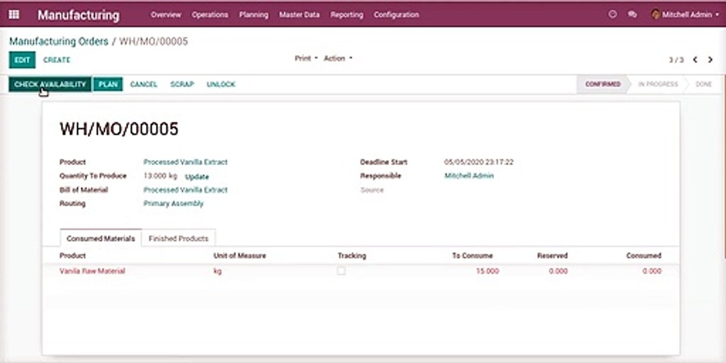 How to Produce Secondary Products alongside Finished Products in the Manufacturing Order | Odoo