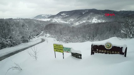 Zonguldak'ta ormanlarda seyrine doyumsuz manzara