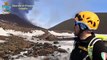 Etna in eruzione, controlli della Guardia di Finanza (19.02.21)