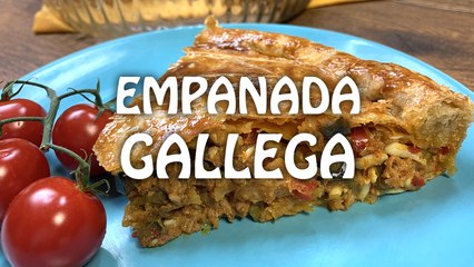 Empanada gallega - فطيرة التونة والخضروات