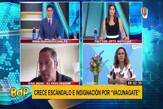Ivan Meini sobre “Vacunagate”: Todos han recibido esas vacunas al margen de la ley