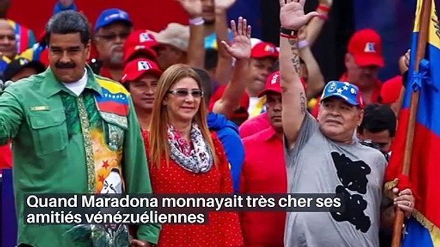 Quand Maradona monnayait très cher ses amitiés vénézuéliennes_IN (avec logo l'opinion)