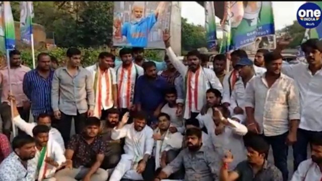 #Telangana : Petrol Price Hike ని నిరసిస్తూ Youth Congress నిరసన కార్యక్రమం | K. Shiv Sena Reddy