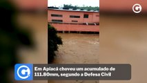 Em Apiacá choveu um acumulado de 111.80mm, segundo a Defesa Civil Estadual