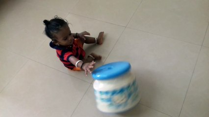 Baby Mithraan's Fun Spin! 🎉