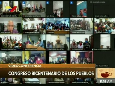 Congreso Bicentenario de los Pueblo ya tiene instalados 582 equipos promotores