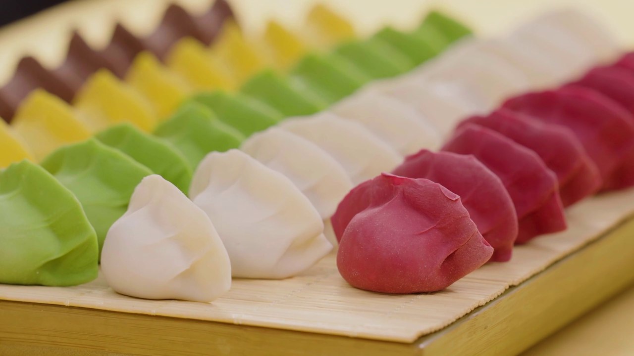 1⃣️五彩饺子 Raviolis aux cinq couleurs (Beijing)
