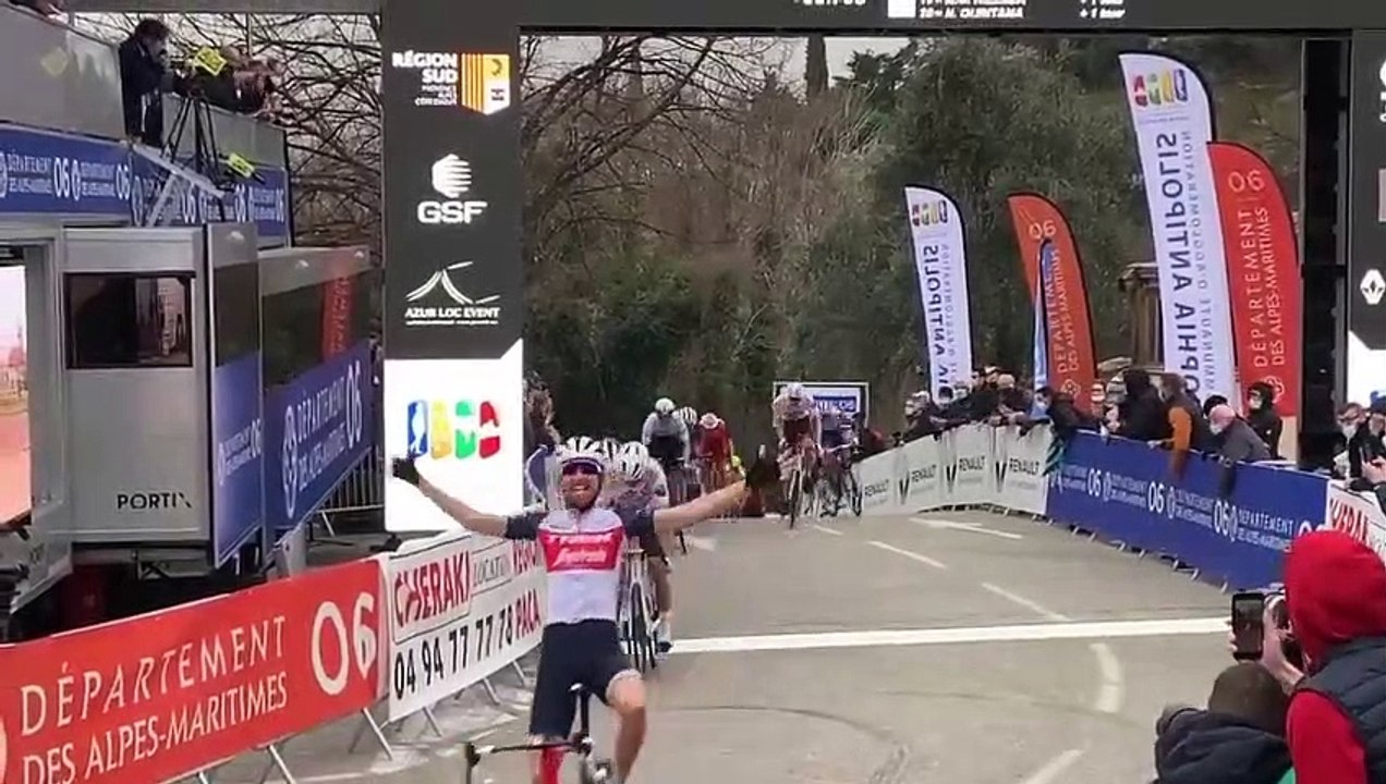 Tour des alpes maritimes et du var 2021 étape1 /Victoire de Bauke Mollem