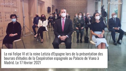 Letizia d'Espagne de sortie : la reine recycle une jupe... déjà portée par deux princesses !