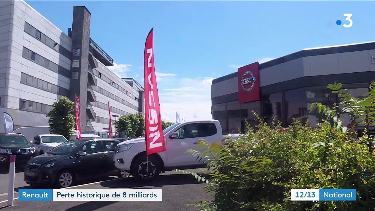 Automobile : Renault accuse une perte historique de 8 milliards d’euros