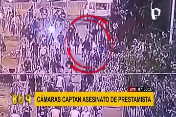 Ate: prestamista fue asesinado a balazos frente a su esposa