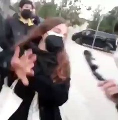 Una lerda trata de explicar por qué se manifiesta por Hasél: "Me estás rallando muchísimo".