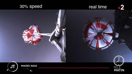 Mars : la première carte postale du rover Perseverance