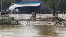 Tanggul Sungai Citarum Belum Diperbaiki, Air Terus Mengalir ke Permukiman