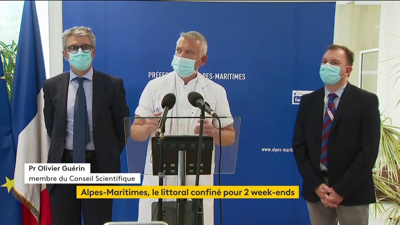 Alpes-Maritimes : Nice et le littoral azuréen confinés pour deux week-ends