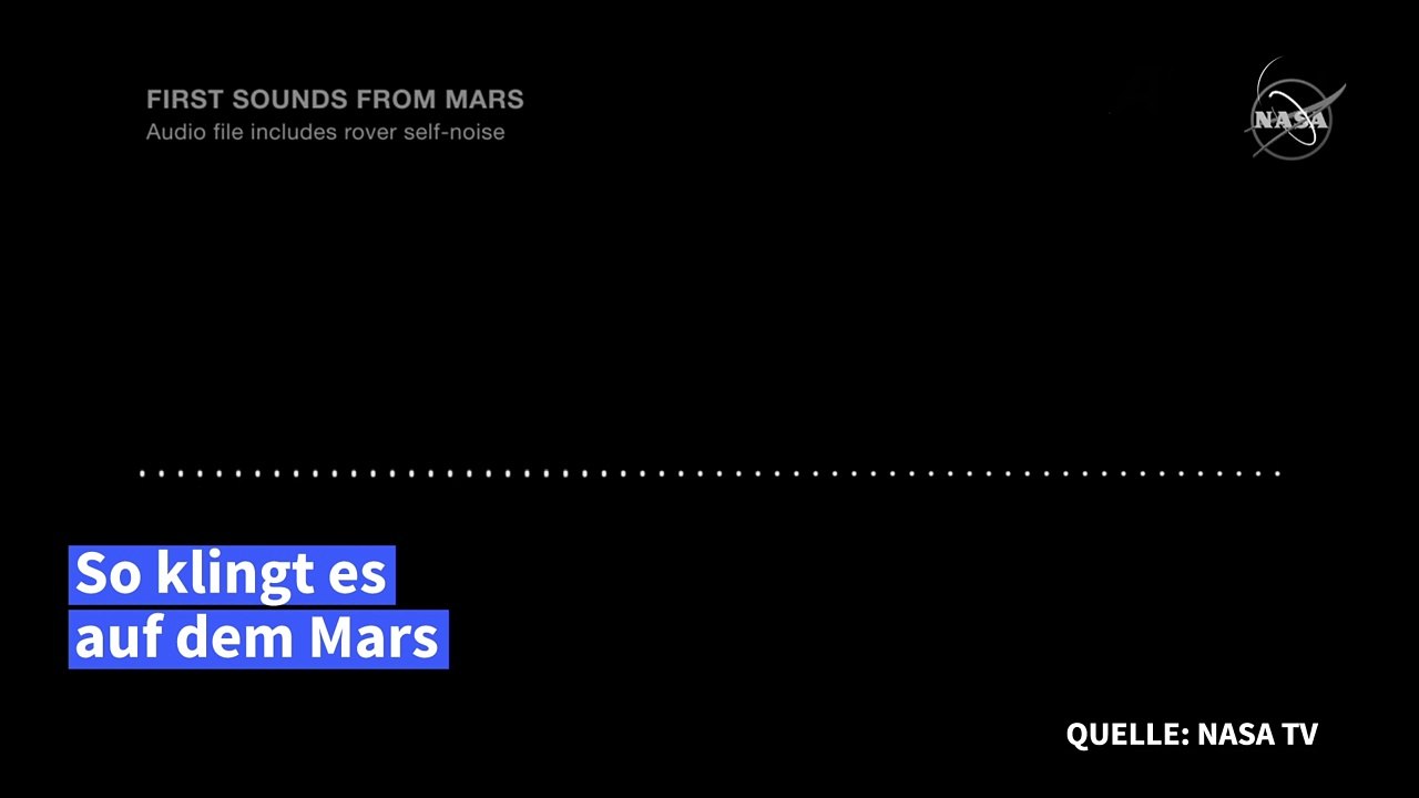 So klingt es auf dem Mars