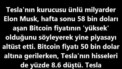 Elon Musk bu kez kendini vurdu: Milyarlarca dolar servet eridi gitti