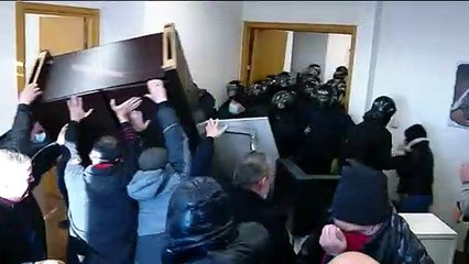 Arrestation musclée du dirigeant de l'opposition géorgienne