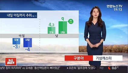 [날씨] 내일 반짝추위 풀려…대기 건조, 화재 주의