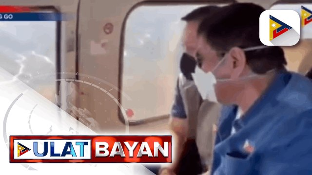 Pres. #Duterte, nagsagawa ng aerial inspection sa Surigao Del Sur kasunod ng pananalasa ng Bagyong #AuringPH