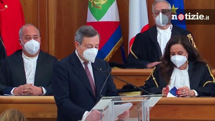 Mario Draghi sul Recovery Fund "Prova di fiducia reciproca fra Paesi Ue"