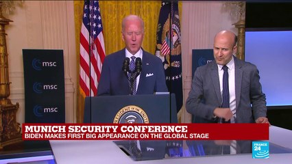 REPLAY: 'Transatlantic alliance is back', Biden says in Munich speech