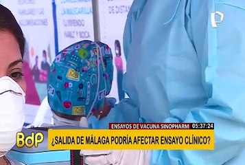 Vacunagate: ¿Puede la salida de Málaga afectar ensayo de Sinopharm?