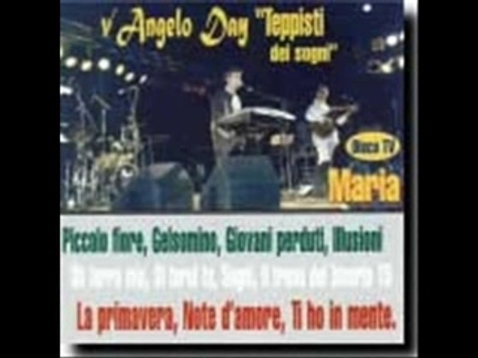 SEI TU L'AMORE ANGELO AVARELLO dei teppisti dei sogni