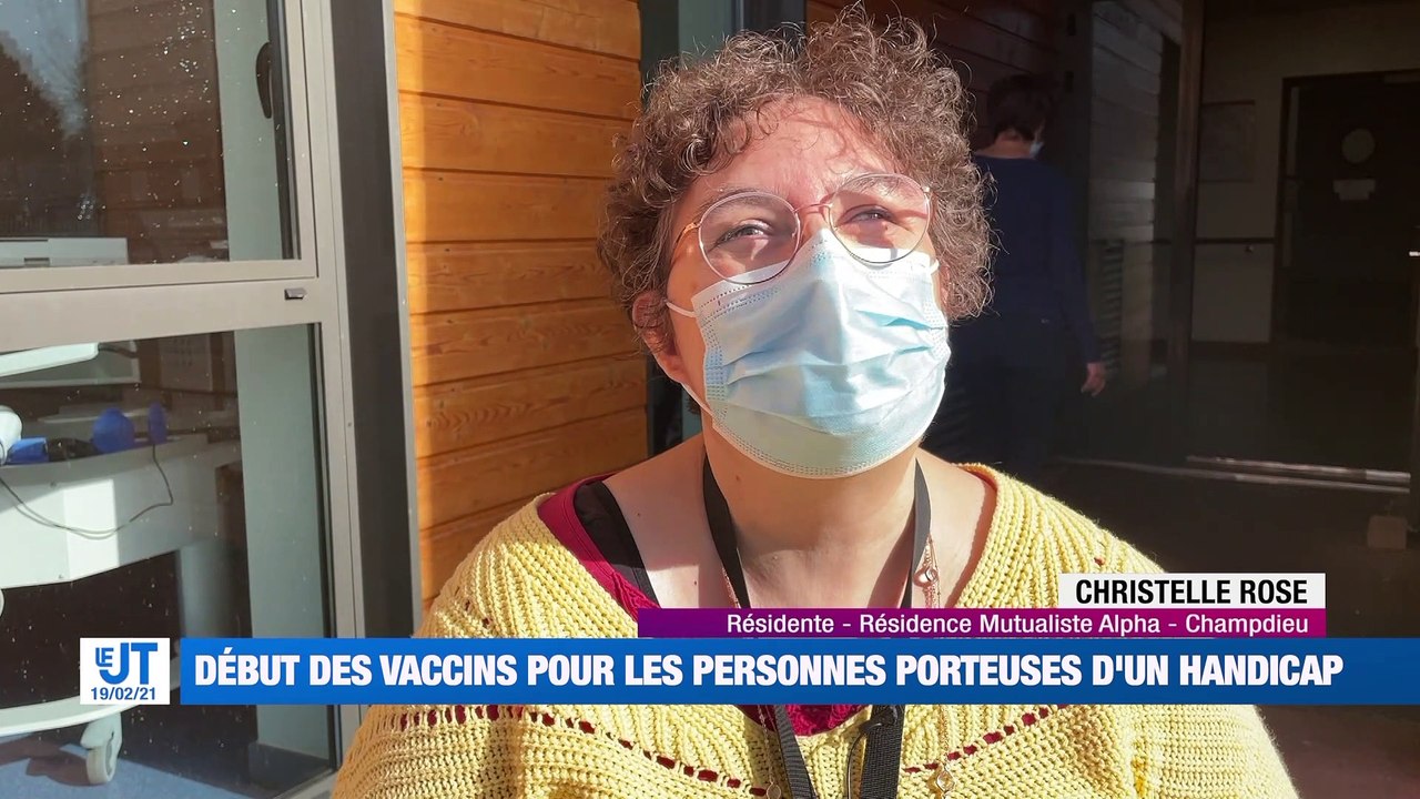 À la UNE : Les personnes porteuses de handicap sont désormais prioritaires pour la vaccination contre la COVID-19 / 10 000 œufs de saumons ont été incubés à Riorges / Dans la Loire, les forces de l'ordre ont contrôlé 13 674 personnes depuis le  couvre-feu