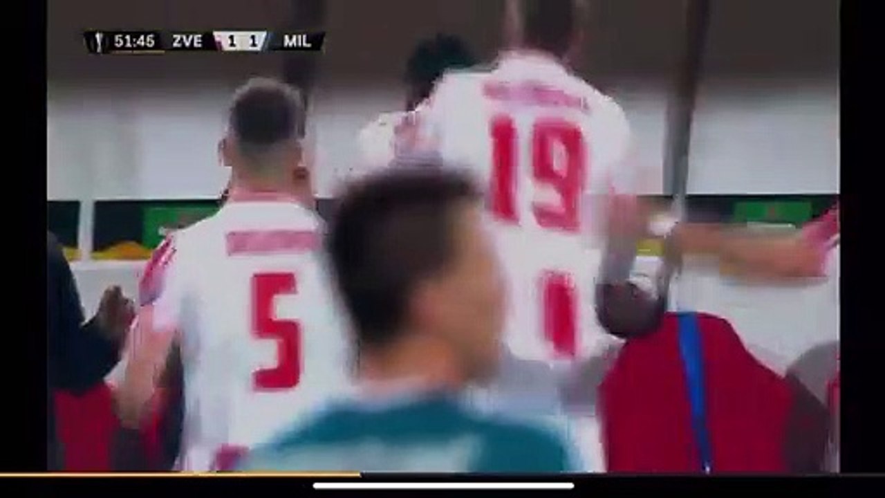 GOAL GOAL!!    FK CRVENA 2-2 AC MILAN - 18.2.2021