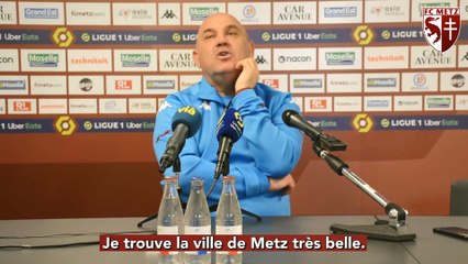 Nice - Metz, la conférence d'avant-match
