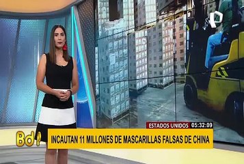 EEUU: preocupación por envío masivo de mascarillas falsificadas