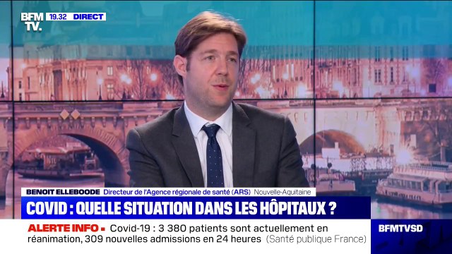 Covid-19 en Nouvelle-Aquitaine: selon le directeur de l'ARS, les chiffres descendent (...) mais la proportion des variants augmente