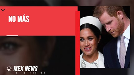 EL PRÍNCIPE ENRIQUE Y MEGHAN CONFIRMAN QUE NO VOLVERÁN A TRABAJAR CON LA FAMILIA REAL