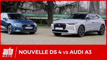 Nouvelle DS4 vs Audi A3 : premier contact entre les compactes premium