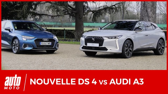 Nouvelle DS4 vs Audi A3 : premier contact entre les compactes premium