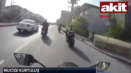 160 km hızla uçtu! Koruyucu elbiseler bile...