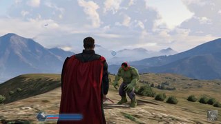 THOR vs HULK Avengers SPIDER-MAN vs IRON MAN GREEN
