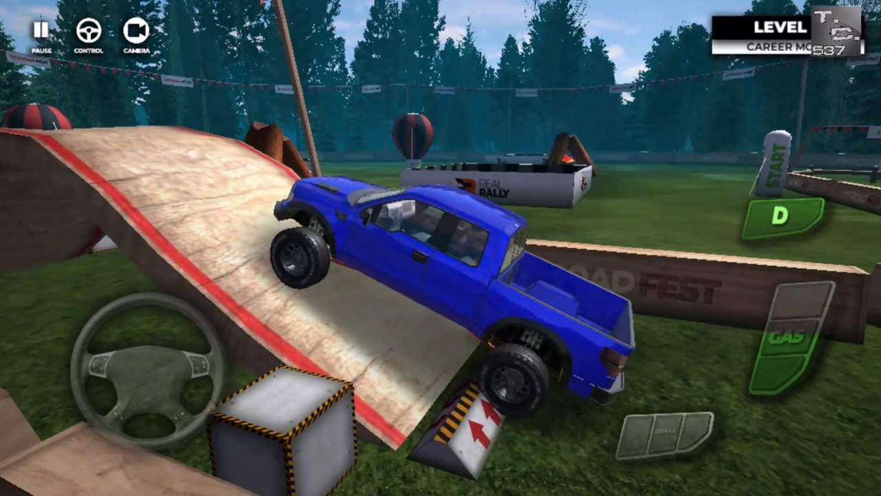 CAMIONETA Extrema en Mega Prueba - Jugando con CARROS Pickup - Juego Android