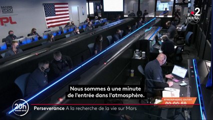 Mars : le robot Perseverance a atterri sans encombre sur la planète rouge