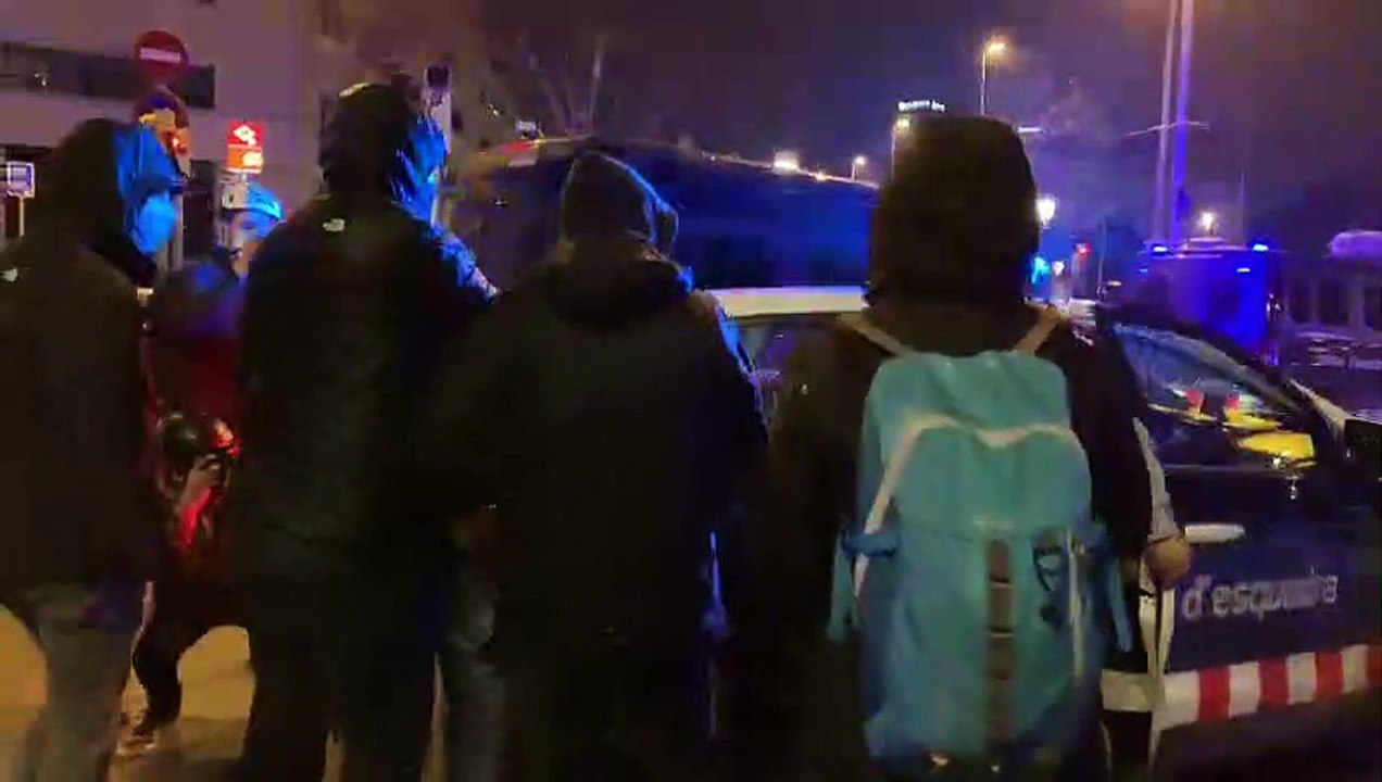 Els Mossos detenen a una persona a Plaça Catalunya, a Barcelona