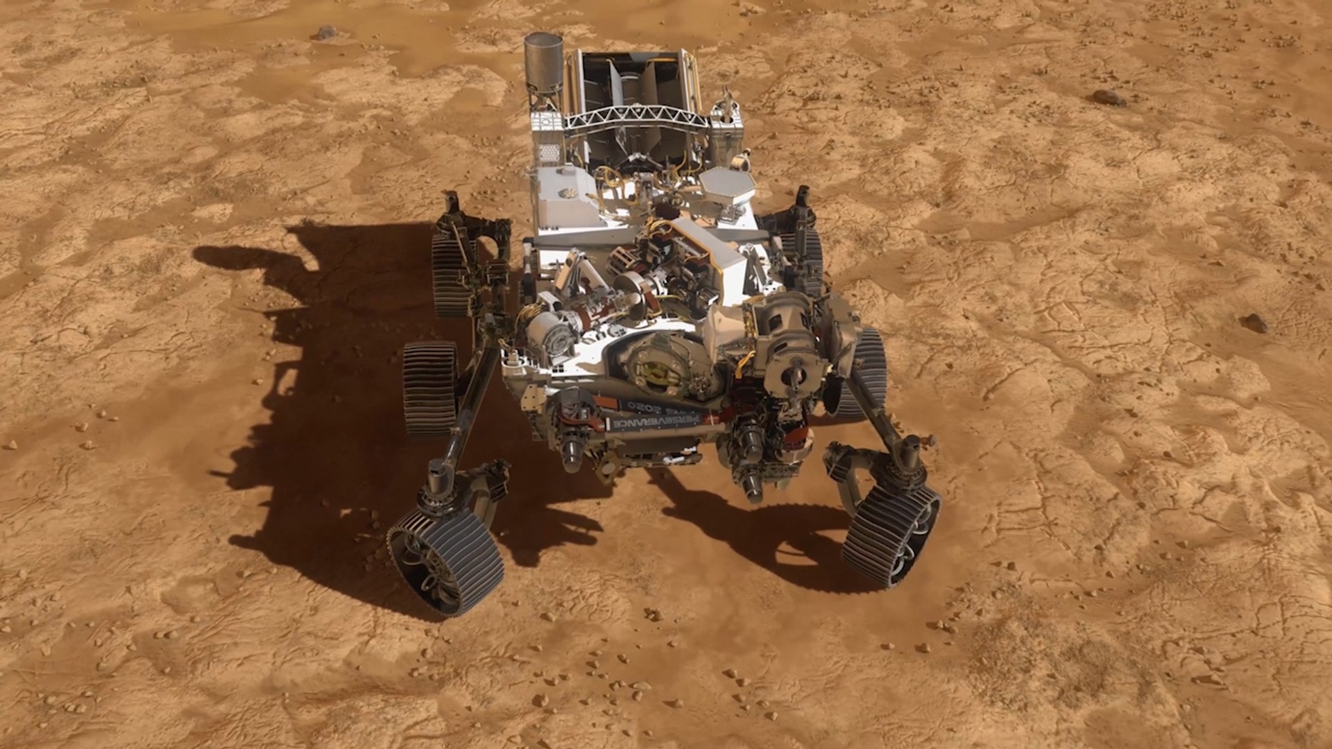 Nasa Lands Percy Rover On Mars Video Dailymotion