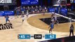 Moses Brown with one of the day's best dunks