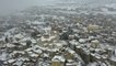 Fresh snow buries mountainous Lebanese town