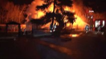 Boğaziçi Üniversitesi Rumeli Hisarı Kampüsü'nde bulunan bir kafede yangın çıktı