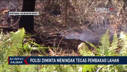 Pemkot Pontianak Minta Polisi Tindak Tegas Pelaku Pembakaran Lahan