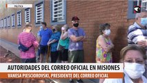 Autoridades del Correo Oficial en Misiones